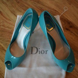 Aquamarine Christian Dior Heels 39